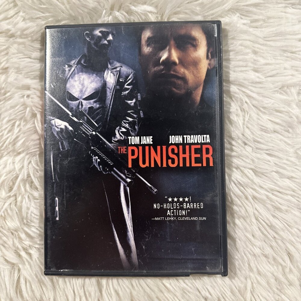 The Punisher DVD tested working John Travolta rated R